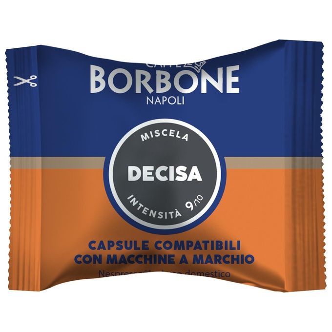Borbone Caffe' in Capsule compatibili Nespresso Miscela Decisa Box 120 Pezzi
