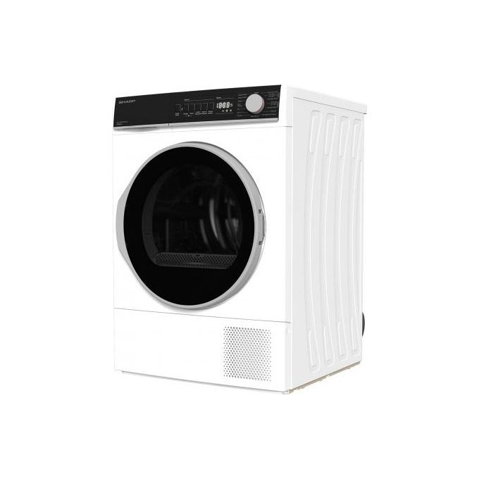 Sharp KD-NHB0S7GW21-IT Asciugatrice Pompa di Calore 10 Kg Classe A++ 15 Programmi 65 dB (84x59x60 cm) colore Bianco