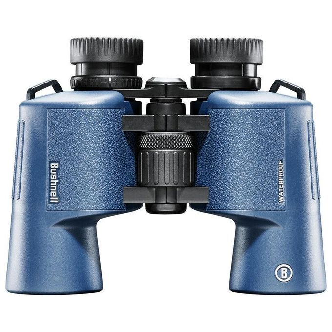 Bushnell 134211R H2O 2 Binocolo 10x42 Porro Completamente Multicoated Impermeabile IPX7 Antinebbia Azoto Occhiali Twist Up colore Blu
