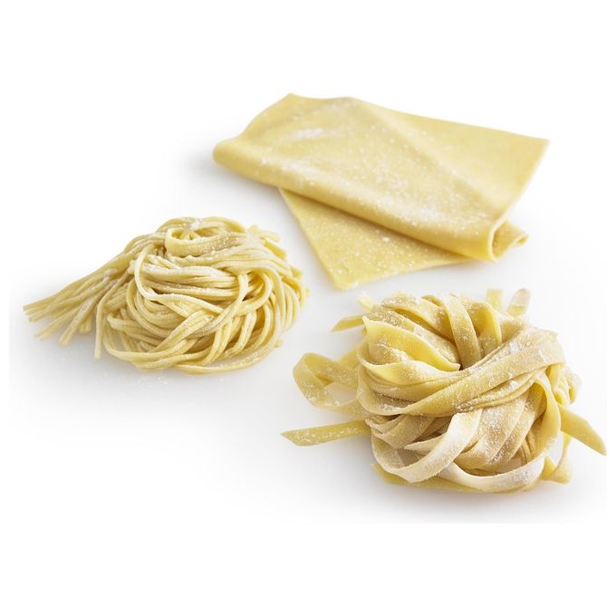 KIT_chenAid 5KSMPRA Accessorio per Robot da Cucina Sfogliatrice a 3 Prezzi con Set Taglia Pasta