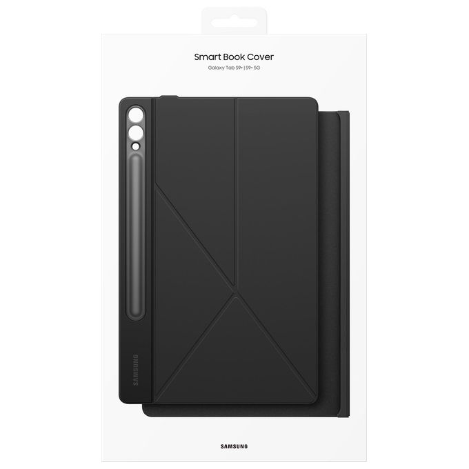 Samsung EF-BX810PBEGWW Smart Book Cover Custodia Galaxy Tab S9+ S10+ con Supporto S Pen colore Nero