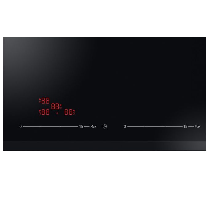 Samsung NZ84C6057KK Piano cottura induzione 80 cm 4 zone Slim Fit Flex Zone Plus 7.4 W Wi-Fi SmartThings 15 livelli colore Nero