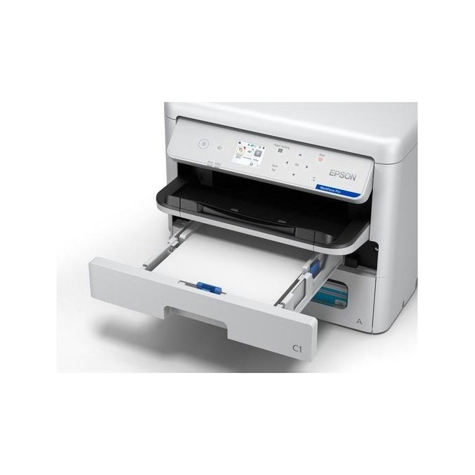 Epson C11CK21401 WorkForce Pro EP-C800RDW Stampante a getto d'inchiostro Multifunzione 34 ppm Wi-Fi Ethernet USB 2.0 LCD touch 6,1 cm Stampa fronte-retro colore Nero