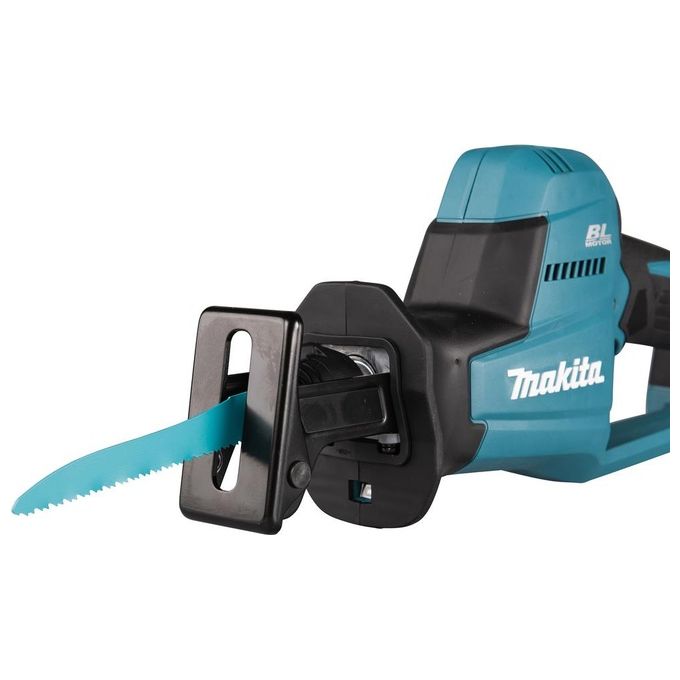 Makita DJR189ZJ Seghetto Diritto a Batteria Motore Brushless 18V Velocita' Variabile Fino a 3100 spm Luce LED Inclusa Valigetta Makpac e 3 Lame Colore Nero Blu