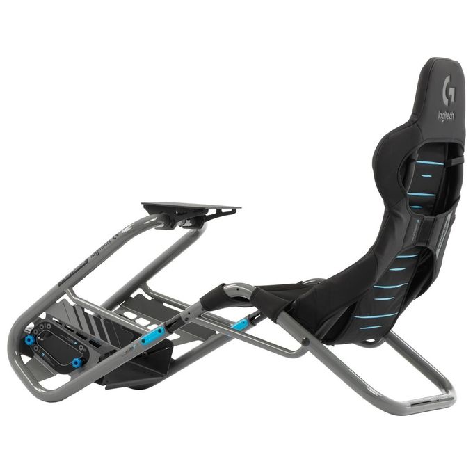 Playseat G.00320 Trophy Logitech G Edition Sim Racing Cockpit regolabile supporto volante 120 Kg colore Nero