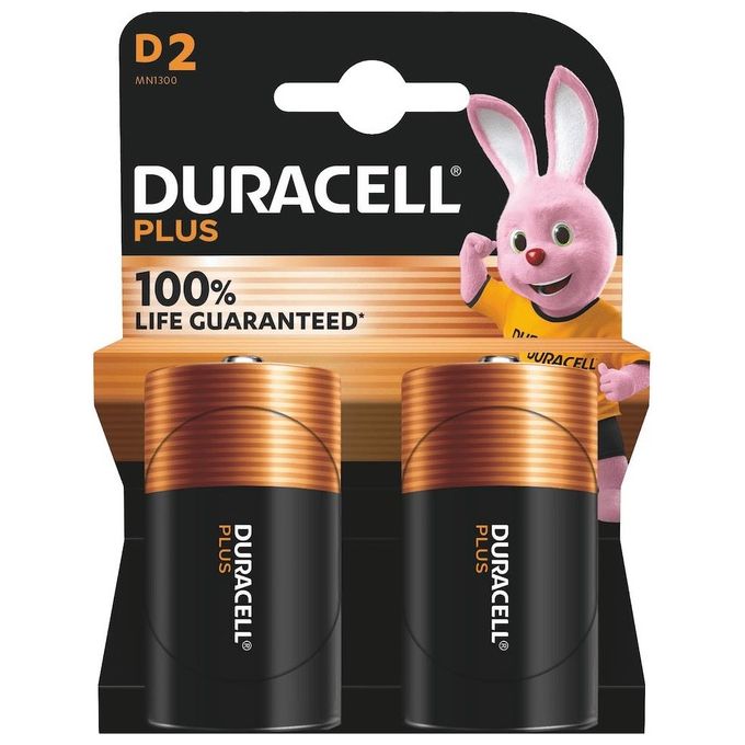 Duracell Plus100 Torcia D 1300