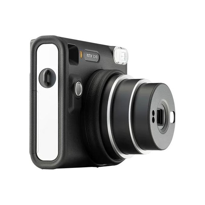 Fujifilm SQ40 instax Fotocamera istantanea Esposizione automatica Modalita' Selfie Formato quadrato 62 mm x 62 mm colore Nero