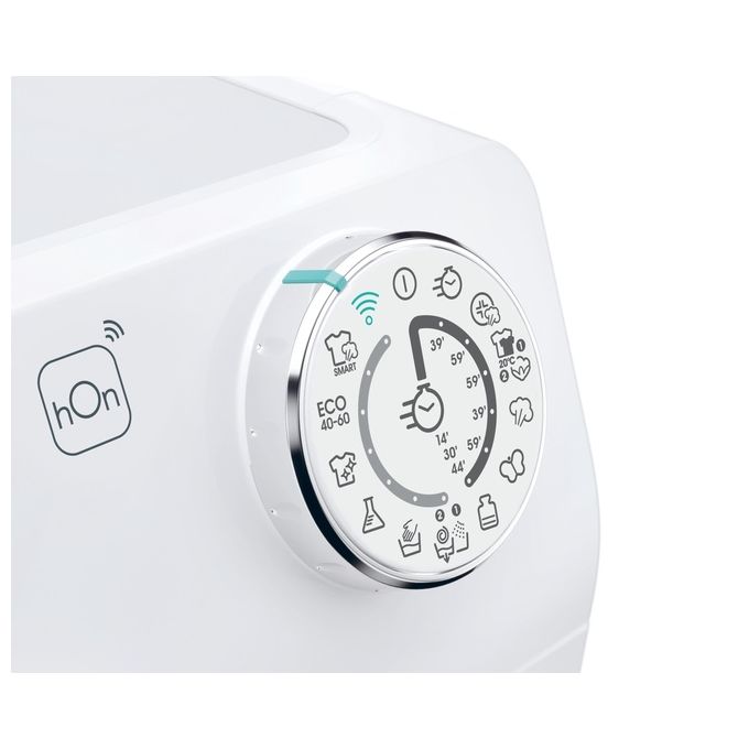 Candy RP4476BWMUC8-1-S Lavatrice slim a carica frontale 7 kg 1400 Giri-min Classe A Bianco