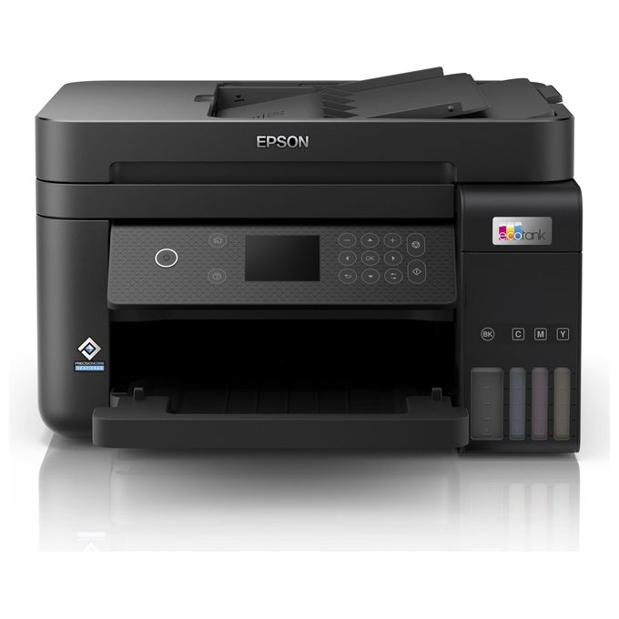 Epson C11CJ61402 EcoTank ET-3850 Stampante Multifunzione Inkjet A4 Stampa Copia Scansione Wi-Fi Ethernet ADF Fronte Retro colore Nero