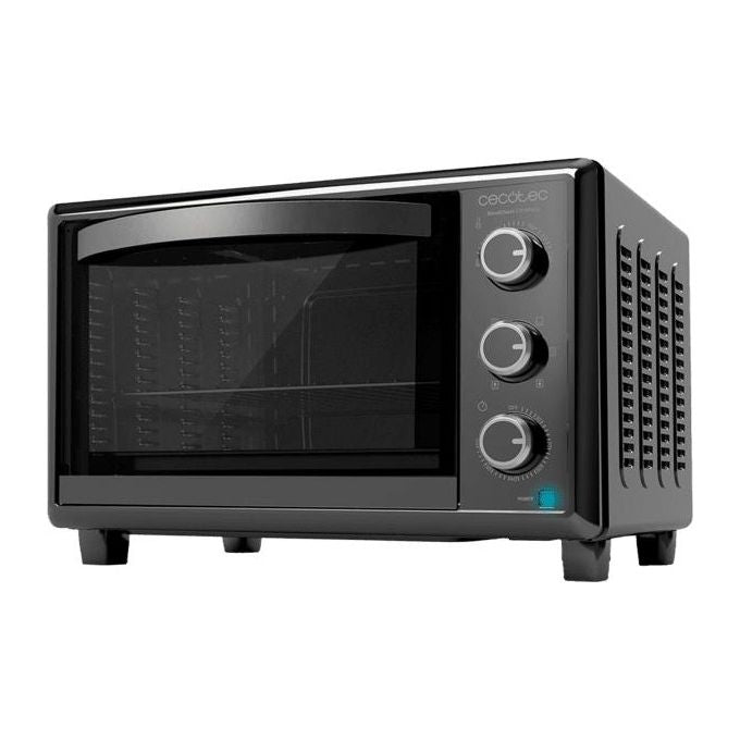 Cecotec 03818 BakeandToast 2600 Forno elettrico 26 L 1500 W convezione 6 programmi con pala per pizza colore Nero