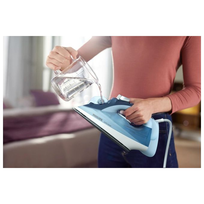 Philips DST5030-20 Serie 5000 Ferro a vapore 2400 W piastra SteamGlide Plus vapore 45 g-min colpo vapore 180 g-min colore Blu
