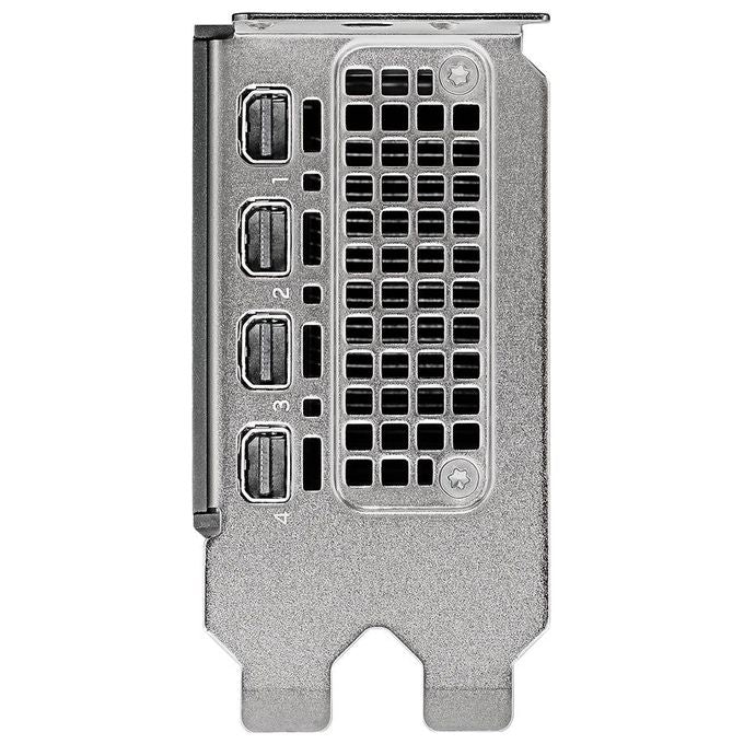 PNY VCNRTX2000ADA-SB RTX 2000 Ada Scheda Video 16 GB GDDR6 PCI Express 4.0 x8 4 x Mini DisplayPort Low Profile Dual Slot colore Nero