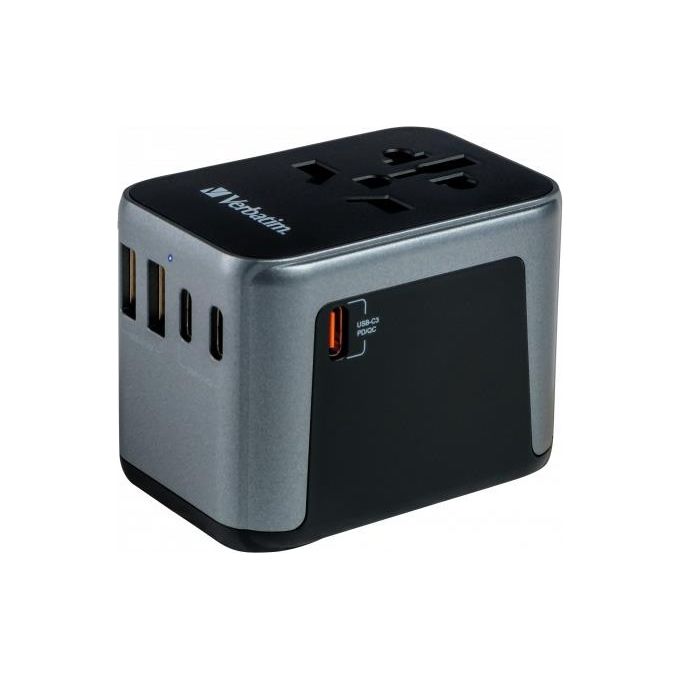 Verbatim Univesal Travel Adapter UTA-03 USB-C 30W 2xUSB-C 2xUSB-A