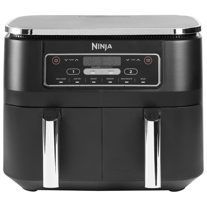 Ninja AF300EU Friggitrice ad aria 7,6 L 2470 W Dual Zone 6 programmi Display digitale colore Nero