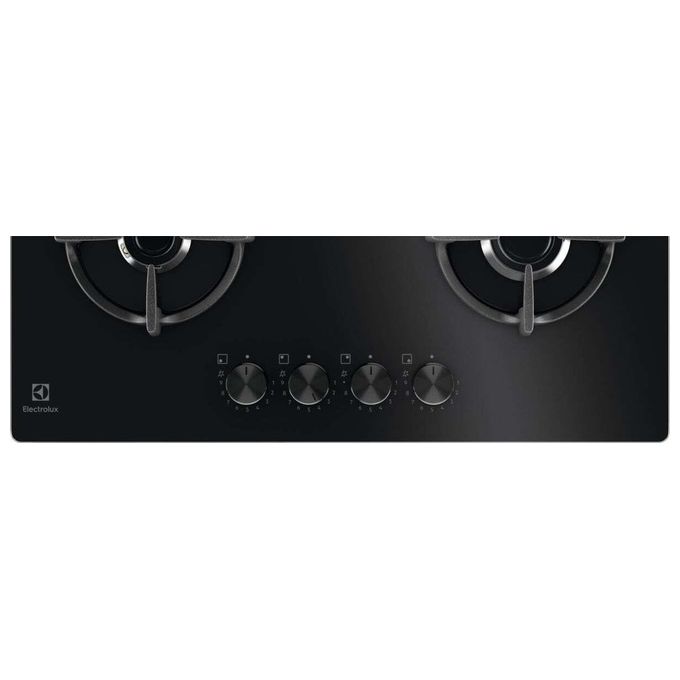 Electrolux EGG64272K Serie 600 Piano cottura Gas 60 cm 4 fuochi StepPower Speed Burners da incasso colore Nero