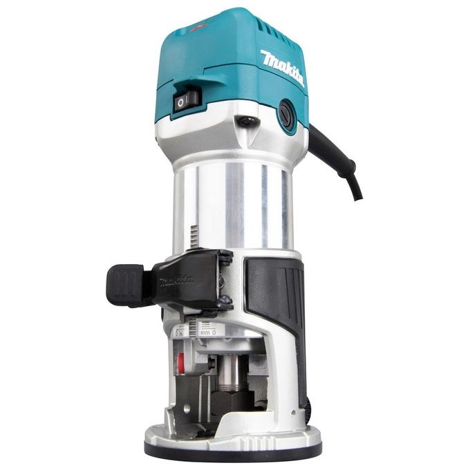 Makita RT0702CX2J Fresatrice Multifunzione 710 W 10000 34000 rpm Velocita' Variabile Avvio Progressivo colore Nero