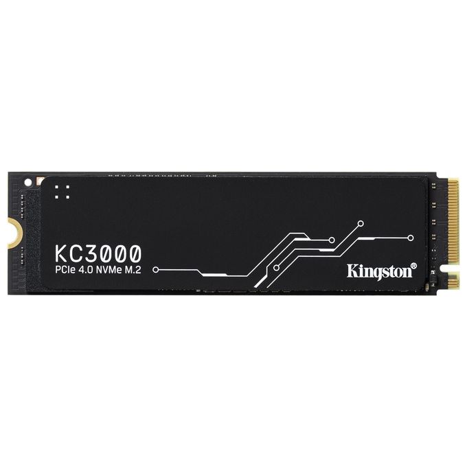 Kingston SKC3000D-4096G KC3000 SSD M.2 2280 NVMe PCIe 4.0 4TB Lettura 7000 MB-s Scrittura 7000 MB-s 3D TLC