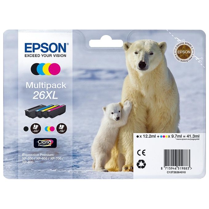 Epson cartuccia ink orso Polare 26 Magenta