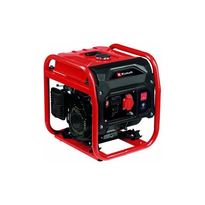 Einhell 4152580 TC-IG 1100 Gruppo Elettrogeno a Benzina 1000 W Tecnologia Inverter 6,5 L colore Nero Rosso