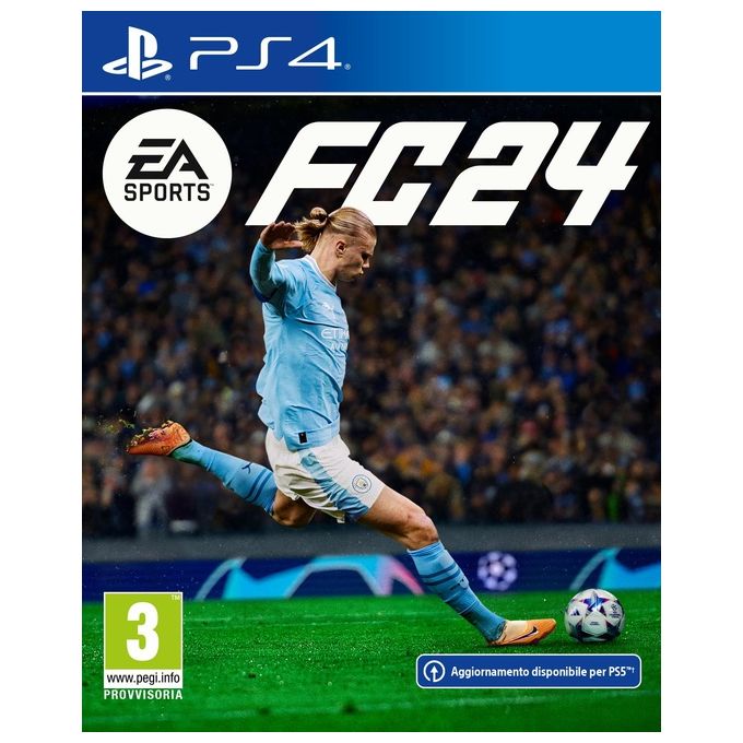 Electronic Arts EA SPORTS FC 24 Videogioco Standard Edition PS4 Sport Italiano Cross-Play Ultimate Team Carriera