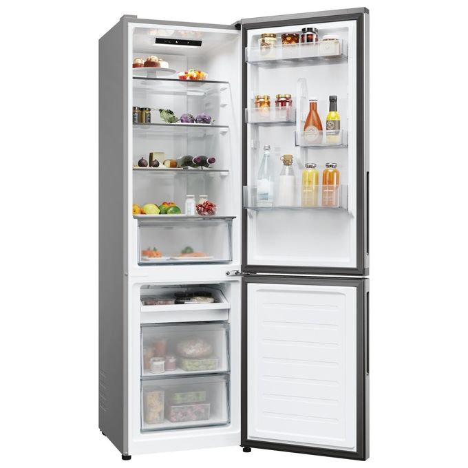 Candy CNCQ2T518EX City Fresco 300 Frigorifero Combinato 279 L 182,5 cm Classe E 38 dB No Frost Multi Airflow colore Inox