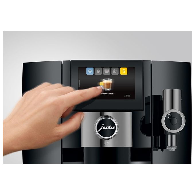 Jura J10 Piano Black - Macchina caffe'