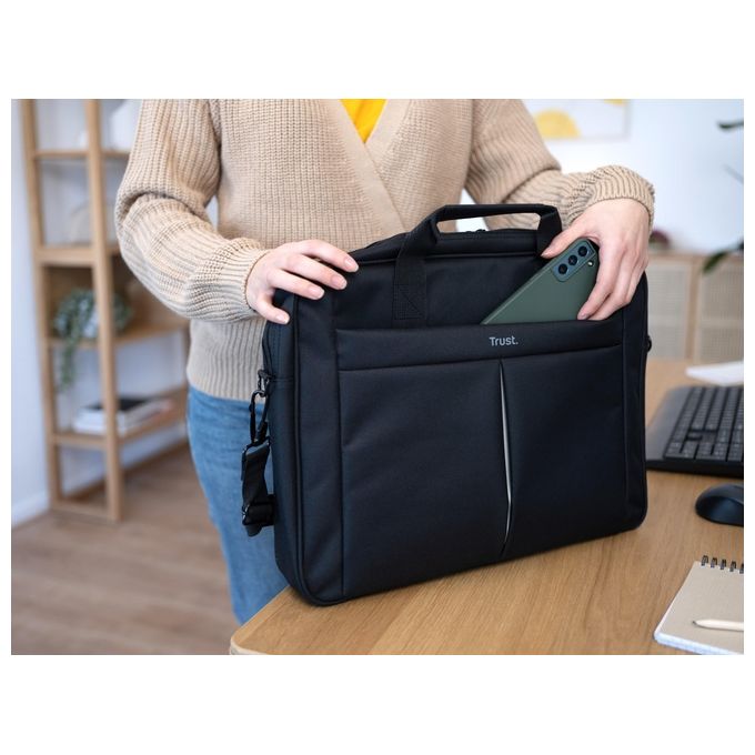 Trust Primo Borsa Trasporto per Laptop da 16'' Nero