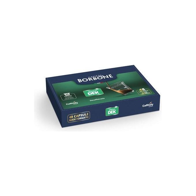 Borbone 48 Pezzi Dek Sacchetto 48 Capsule Compatibili Caffitaly