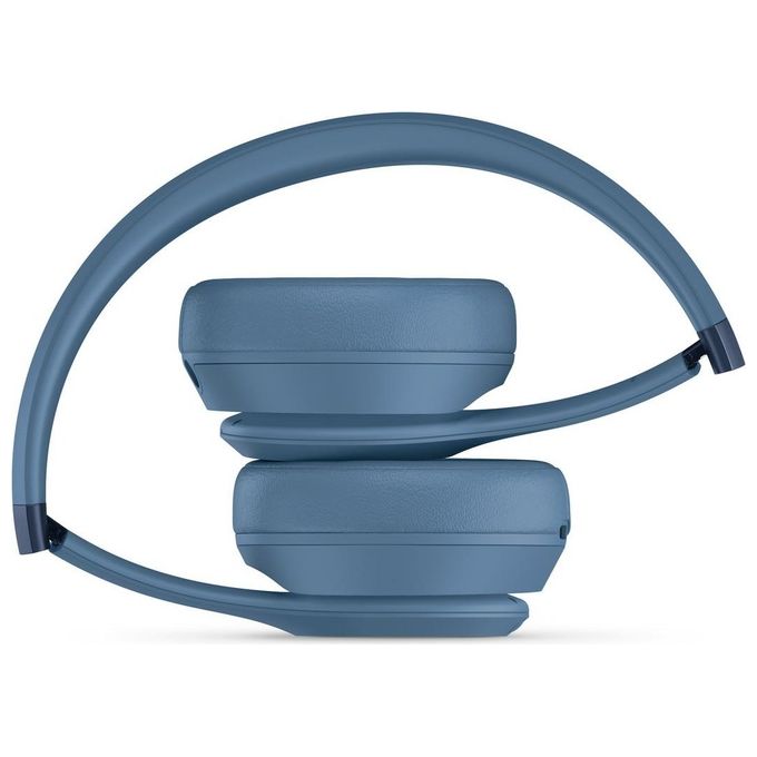 Beats MUW43ZM-A Solo 4 Cuffie On-Ear Wireless Bluetooth Fino a 50 Ore di Autonomia Audio Spaziale Personalizzato con Rilevamento Dinamico della Testa Cavo USB-C e 3.5 mm colore Blu Ardesia