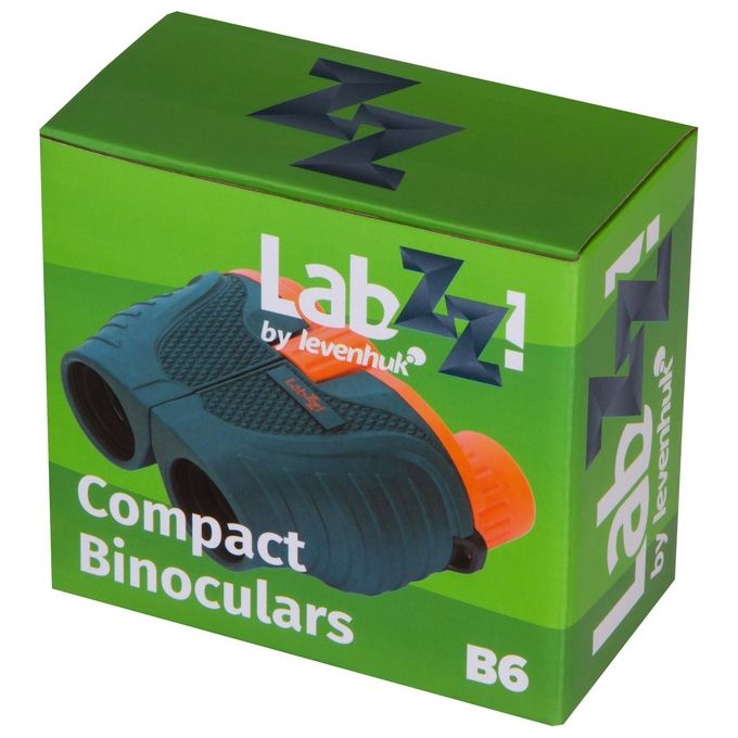 Levenhuk LabZZ B6 Binocolo per Ragazzi con Ottiche Multi-Coated in Vetro