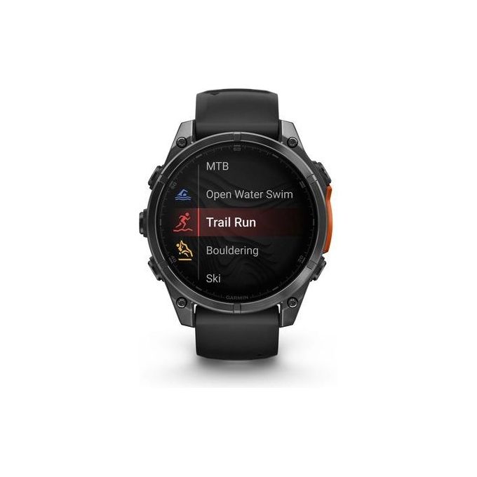 Garmin 010-02904-00 Fenix 8 Smartwatch AMOLED 47mm 1.4'' GPS 32 GB Multisport 16 giorni autonomia colore Nero