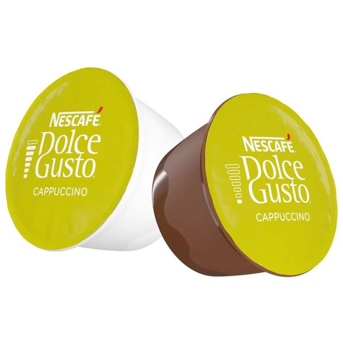 Nescafe dolce gusto capsule caffe cappuccino 16 pezzi per 8 tazze compatibili