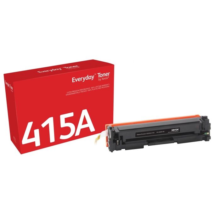 Xerox 006R04184 Everyday Toner Compatibile HP W2030A 415A Resa Standard 2400 Pagine colore Nero
