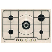 Electrolux PS750RUV Piano cottura a gas 75 cm Rustico Soft 5 fuochi 1 bruciatore tripla corona Sabbia