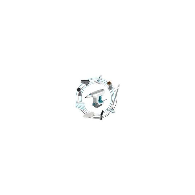 Black and Decker BHSM15FX08 Pulitore a Vapore Portatile 1500 W 0,5 L 8 Accessori riscaldamento 30 s colore Bianco