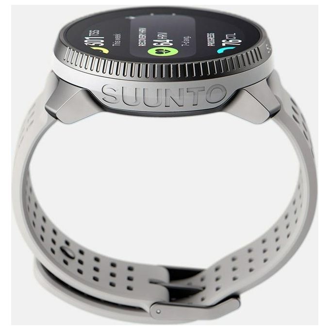 SUUNTO SS050931000 Race Orologio Sportivo Digitale GPS AMOLED 1,43 pollici con Monitoraggio Salute e 95 Modalita' Sportive colore Bianco