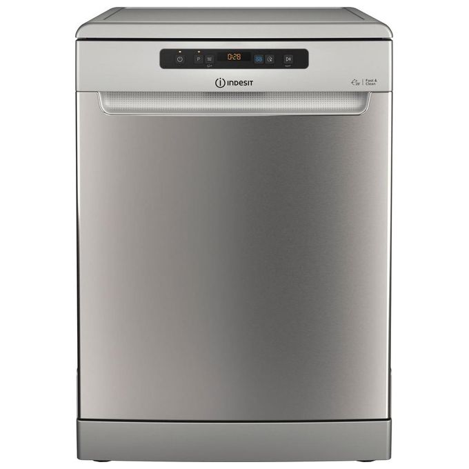 Indesit IN2FFC14BN6X Lavastoviglie Libera installazione 14 coperti Classe C 44 dB PushandGo (85x60x59 cm) colore Inox