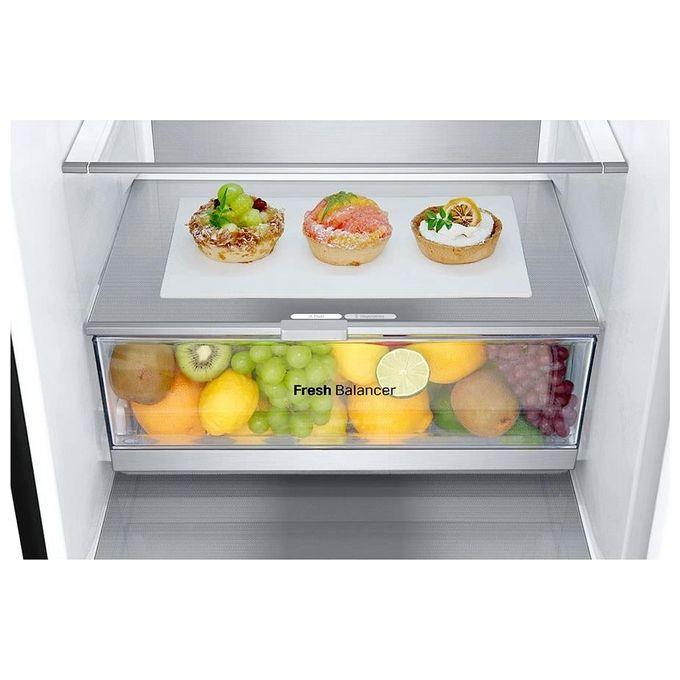 LG GBV7280BEV Frigorifero Combinato 387 L 203 cm Classe B 33 dB Total No Frost DoorCooling+ LINEARCooling colore Nero