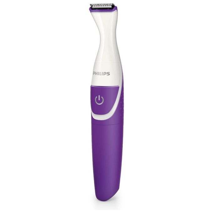 PHILIPS BRT383-15 Rifinitore 3 in 1 per Zona Bikini Taglia Modella e Rasa 100% Impermeabile con 2 Pettini e Custodia colore Viola