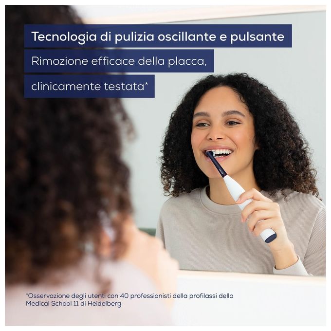 Beurer TB 15 Green Planet Spazzolino Elettrico con tecnologia oscillante e rotante - Durata batteria: 12 giorni -2 modalita' di spazzolamento (pulizia quotidiana e denti sensibili) - Timer di 2 minuti - Luce LED per livello di carica - Incl. Testina - Inc