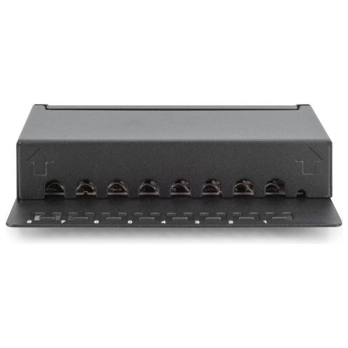 Digitus pannello 8 porte schermate da desktop per reti categoria 6