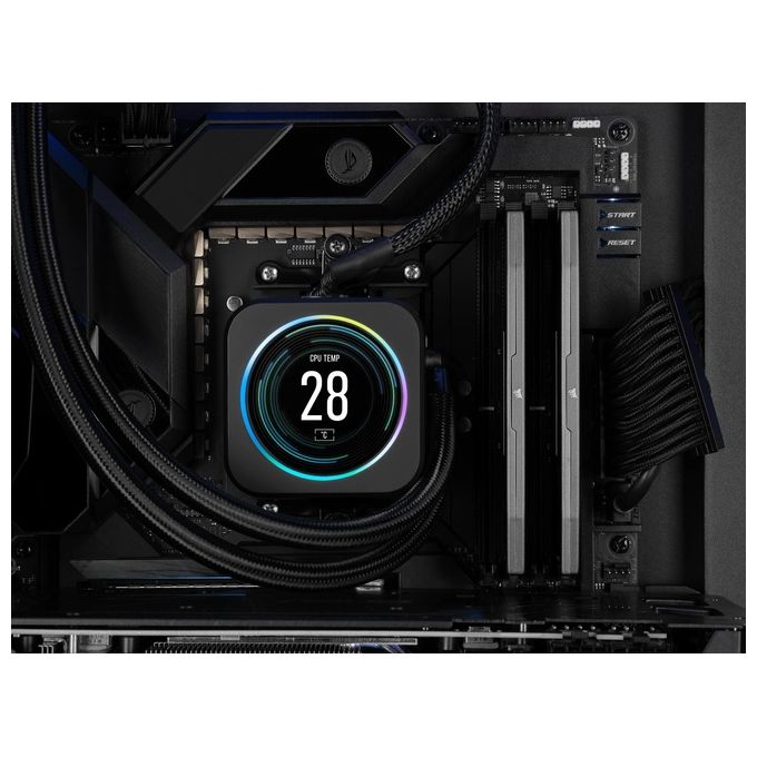 Corsair CMK32GX5M2B6000Z30 Vengeance Memoria RAM DDR5 32 GB 2x16 GB 6000 MHz CL30 Intel XMP AMD EXPO colore Nero