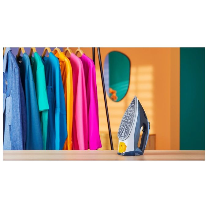 Philips DST7020-20 Azur Serie 7000 Ferro da Stiro a Vapore 2800W Vapore Continuo 50g-min Colpo Vapore 250g Piastra SteamGlide Plus colore Blu