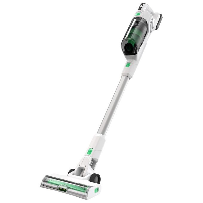 Black and Decker REVSV18D1HF-QW Reviva Scopa elettrica 2 in 1 senza sacchetto 0,5 L 18 V 2 Ah 40 min autonomia colore Verde Bianco