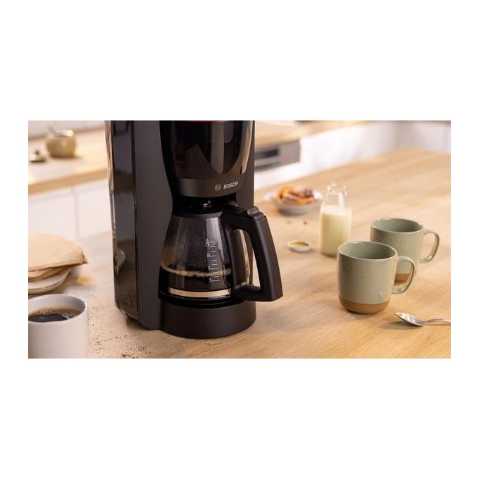 Bosch TKA2M114 Macchina da caffe' Manuale 1,25 L 15 tazze Funzione Mantieni al Caldo colore Rosso 1200