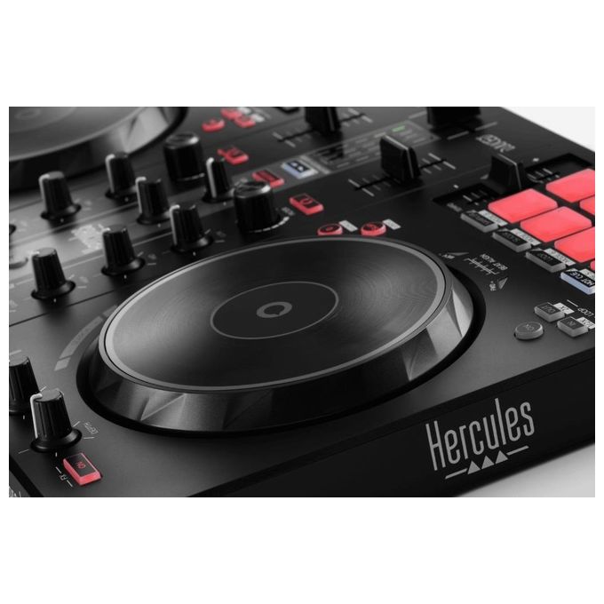 Hercules INPULSE 300 MK2 DJControl Controller DJ 2 Deck 16 Pad Serato DJUCED USB colore Nero