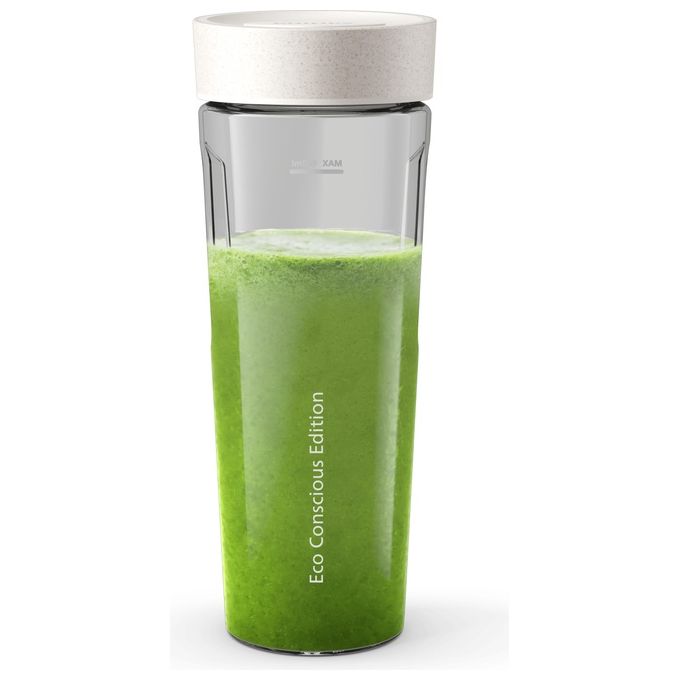 Philips HR2500-00 Serie 5000 Eco Conscious Edition Frullatore da tavolo 350 W 0,6 L ProBlend SpeedTouch colore Bianco