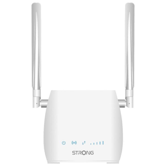 Strong 4GROUTER300M Router 4G Portatile Wi-Fi 4 300 Mbit-s Banda Singola 2.4 GHz Slot SIM LTE colore Bianco