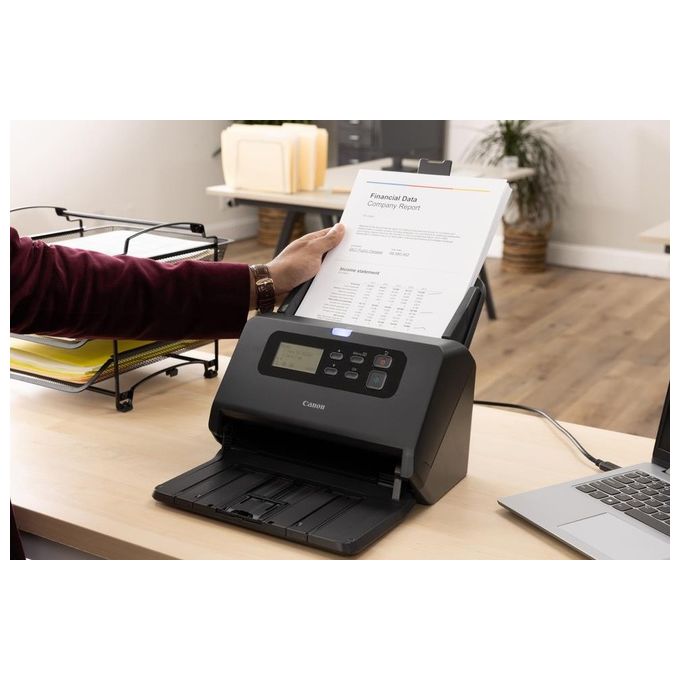 Canon 2405C003AF imageFORMULA DR-M260 Scanner ADF A4 600x600 DPI 60 ppm Duplex USB 3.1 colore Nero