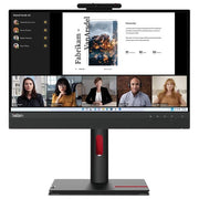 Lenovo 12N8GAT1EU ThinkCentre Tiny-In-One 22 Gen 5 Monitor PC 54,6 cm (21,5'') Full HD IPS LED con Webcam e Hub USB 3.2 colore Nero